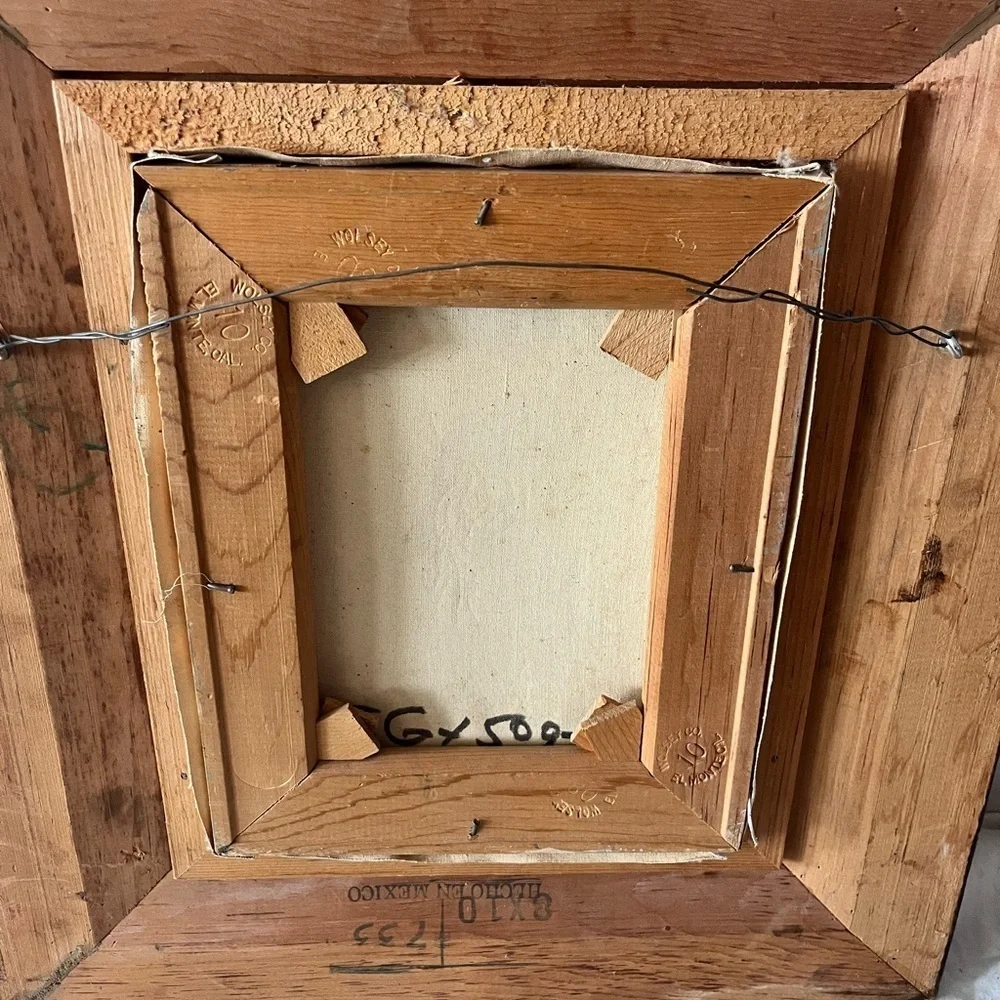 N/A wooden frame